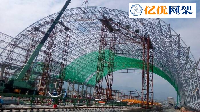 临湘干煤棚网架